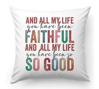 Taie d'oreiller Jesus Christianty Faith Pillow Covers Hypoallergéniquea Taies d'oreiller pour Canapé Chambre 45x45 CM