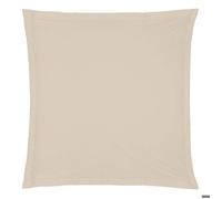 Atmosphera – Taie d'oreiller Percale 63 x 63 cm Beige Lin