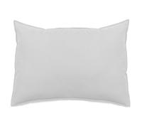 Taie d'oreiller lin et coton 50x70 cm collection OPERA blanc neige