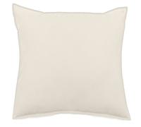 Taie d'oreiller lin et coton 65x65 cm collection OPERA beige ivoire