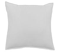 Linnea Taie d'oreiller Lin et Coton 65x65 cm Collection Opera Blanc Neige