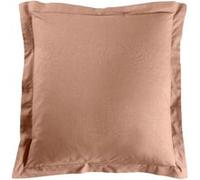 Taie d'Oreiller "Lina" 63x63cm Rose Blush Rose
