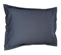 Taie d'oreiller - Maison futée - 50x70 cm - 100% Coton - Gris foncé - Rectangulaire