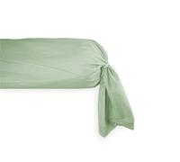 Taie d'oreiller Paris cylindrique à la française traversin Tubulaire Made in Italy (Cm. 40x180, Vert)