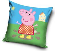 Taie d'oreiller Peppa Pig dans une flaque d'eau