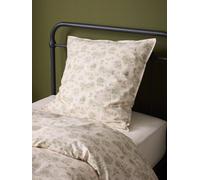 Taie d'oreiller percale de coton aloïs vert 50X70