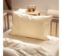 Taie d'oreiller Percale de Coton Bio rayé