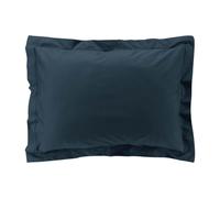 Taie d'oreiller Percaline 50x70cm Bleu Nuit