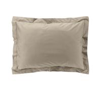 Douceur d'Intérieur – Taie d'oreiller – Percale de coton – 50 x 70 cm – Sable