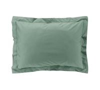 Douceur d'Intérieur Taie d'oreiller Percaline Tilleul Percale de coton 50 x 70 cm
