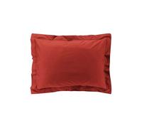 Douceur d'Intérieur Taie d'oreiller "Percaline" 50 x 70 cm Tomette