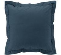 Douceur d'Intérieur Taie d'oreiller Percaline 63x63 cm 100% percale de coton Bleu nuit