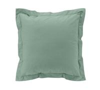 Douceur d'Intérieur – Taie d'oreiller Percaline Tilleul – Percale de coton – 63 x 63 cm