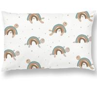 Taie d'oreiller pour Enfant de Taille 33x45 en Coton Oeko-TEX - Housse Coussin Douce et Confortable - Taie Oreiller Enfant - Idéal pour la Chambre du Tout-Petit - Adapté pour coussin enfant maternelle