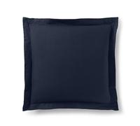 Taie d'oreiller ""Prémium"" toutes dimensions - Prémium Bleu Nuit - 63 x 63 cm volant plat piqué