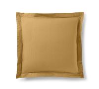 Taie d'oreiller ""Prémium"" toutes dimensions - Prémium Miel - 63 x 63 cm volant plat piqué