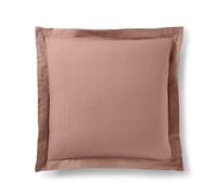 Taie d'oreiller ""Prémium"" toutes dimensions - Prémium Vieux Rose - 63 x 63 cm volant plat piqué
