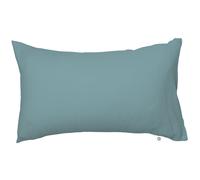 Taie d'oreiller pur coton bio Azur (40 x 60 cm)