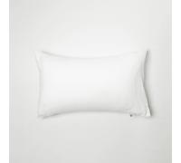 Taie d'oreiller pur coton bio blanc 60X60