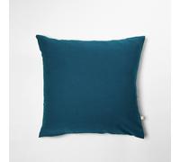 Taie d'oreiller pur coton bio bleu nuit 60X60