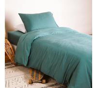 Taie d'oreiller pur coton bio eucalyptus 60X60