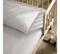 Taie D'oreiller Pur Coton Bio Gris Clair 50X70
