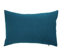 Taie d'oreiller pur coton Bleu nuit (40 x 60 cm)