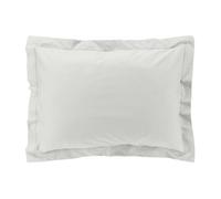 douceur d'intérieur, Taie d'Oreiller (50 x 70 cm) Percaline Blanc, Percale de Coton