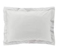douceur d'intérieur, Taie d'Oreiller (50 x 70 cm) Percaline Blanc, Percale de Coton