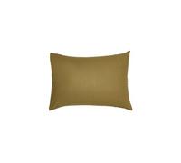 - Taie d'oreiller rectangulaire - 100% coton BIO - 50 x 70 cm - Marron bronze