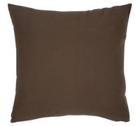 Taie d'oreiller Satin Brun (60 x 60 cm)