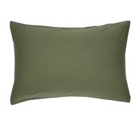 Taie d'oreiller Satin de Coton Bio lavé