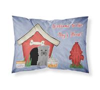 Taie d'oreiller standard en tissu gris Glen of Imal BB2813PILLOWCASE multicolore de la collection Dog House de Caroline's Treasures