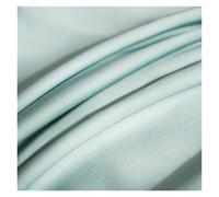 Taie d'oreiller Taie d'oreiller en Soie, literie Confortable, taie de Couchage, enveloppe Couleur Unie(Sky Blue,48x120cm 1pc)