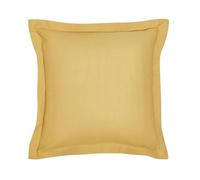 Taie d'oreiller TODAY Essential - 63 x 63+5 cm - 100% Coton uni - Ocre