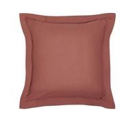 Taie d'oreiller TODAY Essential - 63 x 63+5 cm - 100% Coton uni - Terracotta