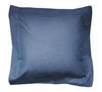 Taie d'oreiller uni 40x40 cm 100% coton ALTO bleu Jean
