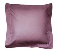Taie d'oreiller uni 40x40 cm 100% coton ALTO Raisin