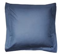 Taie d'oreiller uni 65x65 cm 100% coton ALTO bleu Jean