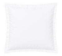 Taie d'oreiller uni 65x65 cm percale PRIMO Blanc