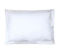 Taie d'oreiller uni 80x50 cm pur percale PRIMO Blanc