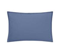 Taie d'oreiller Unie Coton, Tout Doux, Made in France, 50x70 cm, Essix, Denim