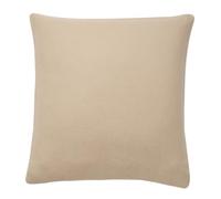 Taie d'oreiller unie en flanelle de coton chambray, Frisson beige Beige 65 x 65 cm