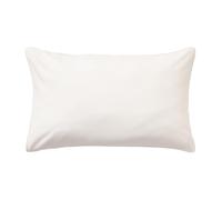 Taie d'oreiller Unie en Flanelle de Coton, Frisson, 50 x 75 cm, ESSIX, Beige Clair