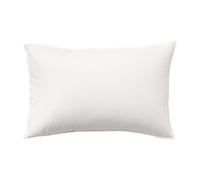 Taie d'oreiller Unie en Percale de Coton lavée, Delicate, 50 x 70 cm, ESSIX, Blanc