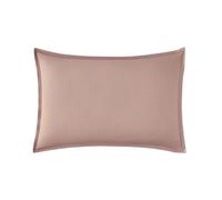 Taie d'oreiller Unie en Percale de Coton, Premiere, 50 x 70 cm, ESSIX, Rose Moyen
