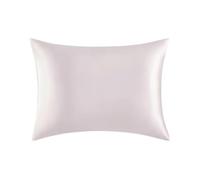 Taie d'oreillers en Soie 65x65 - Oreiller Anti-Rides, Anti-acarien et Non Absorbant - 100% Soie pour Cheveux et Peau en Bonne santé (Violet Claire)