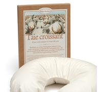 Taie forme croissant en coton bio