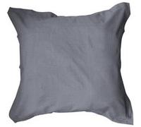 Taie oreiller 100% coton 57 fils coloris canon de fusil 75x75 G
