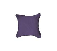 Taie oreiller 100% coton 57 fils coloris deep purple 75x75